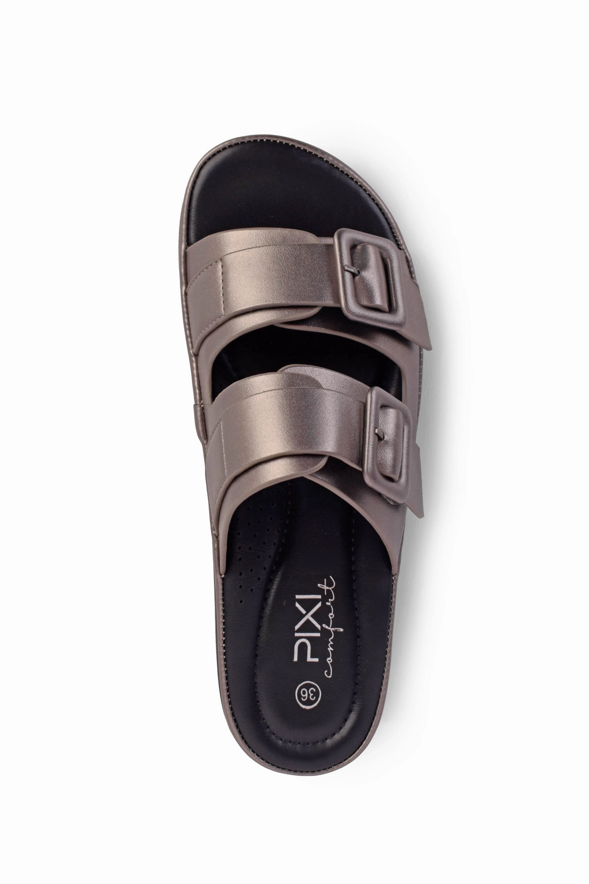 01-5218 Flat Buckle Slipper