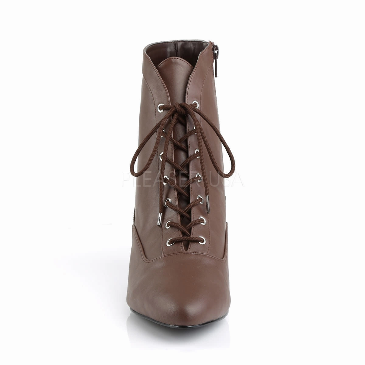 2 Inch Heel FAB-1005 Brown Pu