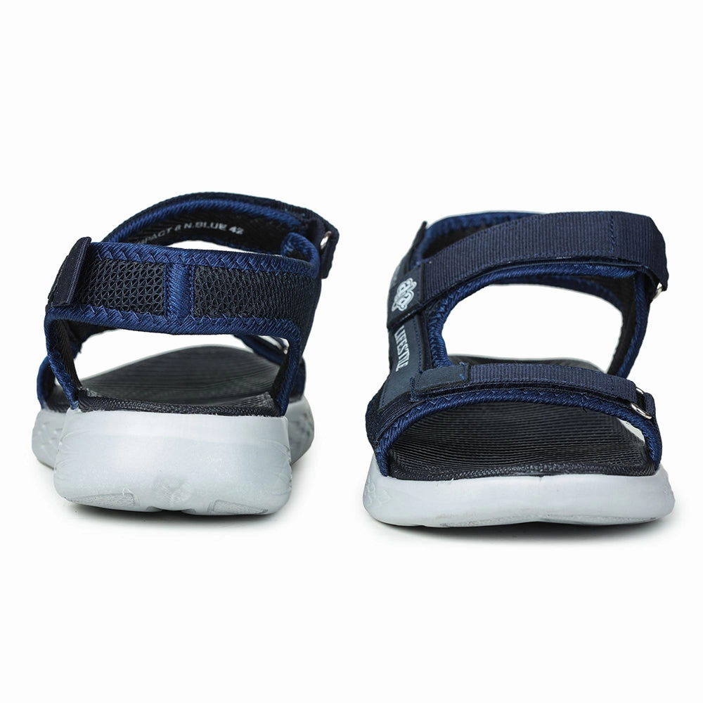 A-HA Casual Blue Sandals For Men IMPACT-8 By Liberty