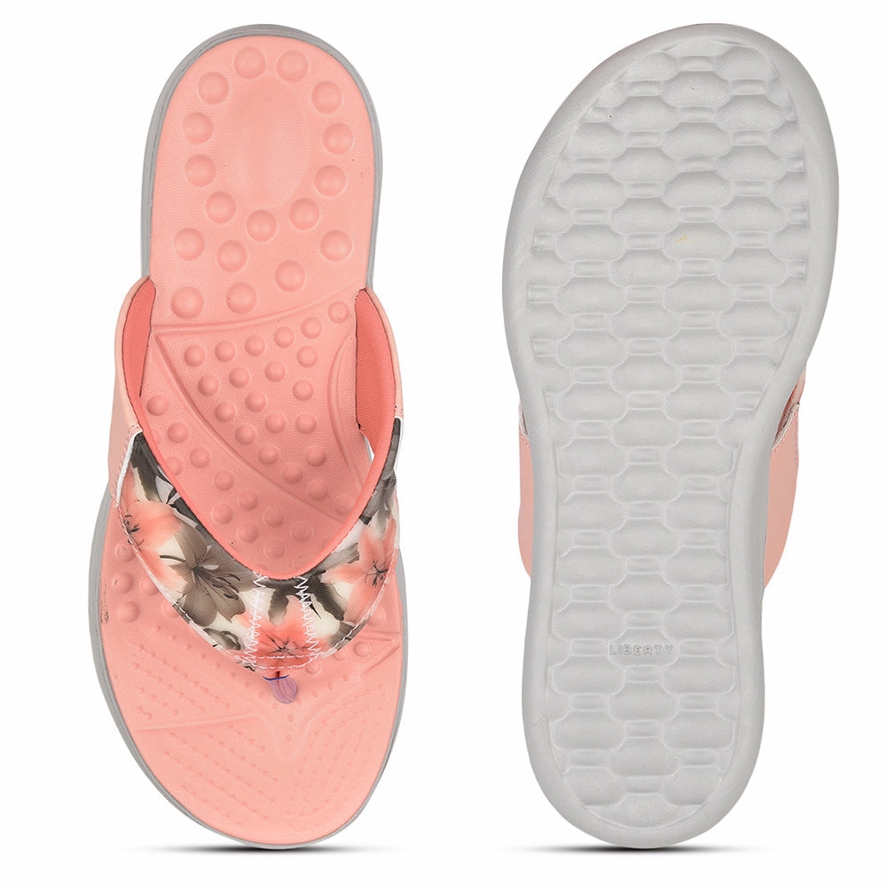 A-Ha Casual Pink Flip Flop For Women KIARA-12 By Liberty