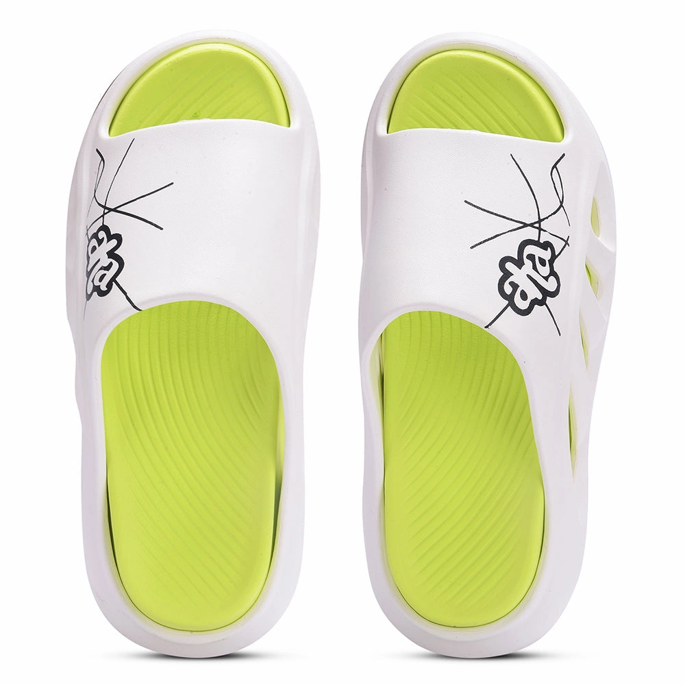 A-HA Casual White Flip Flop For Men ZHQ-MS-02 By Liberty