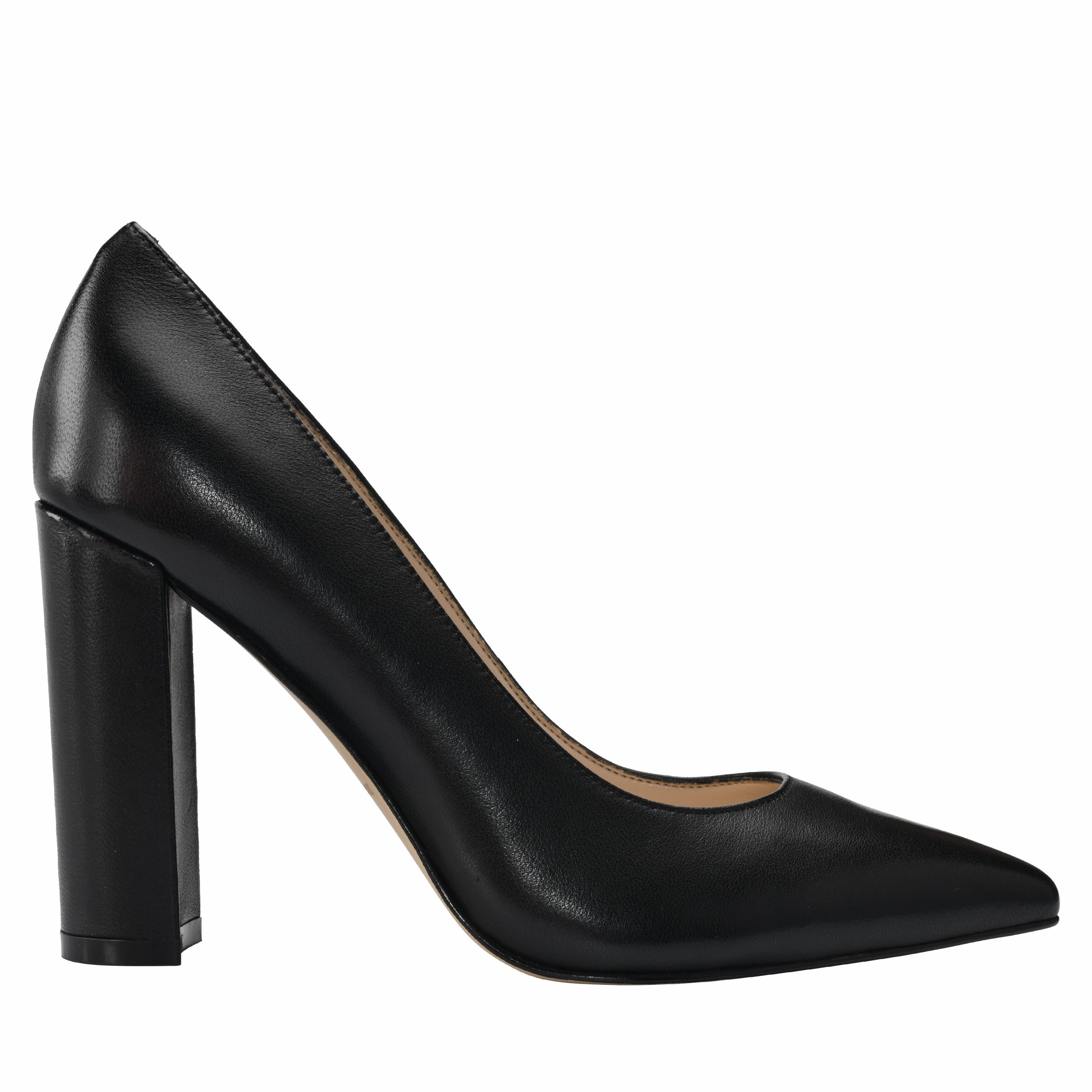 Abilene Block Heel Pointy Toe Pump