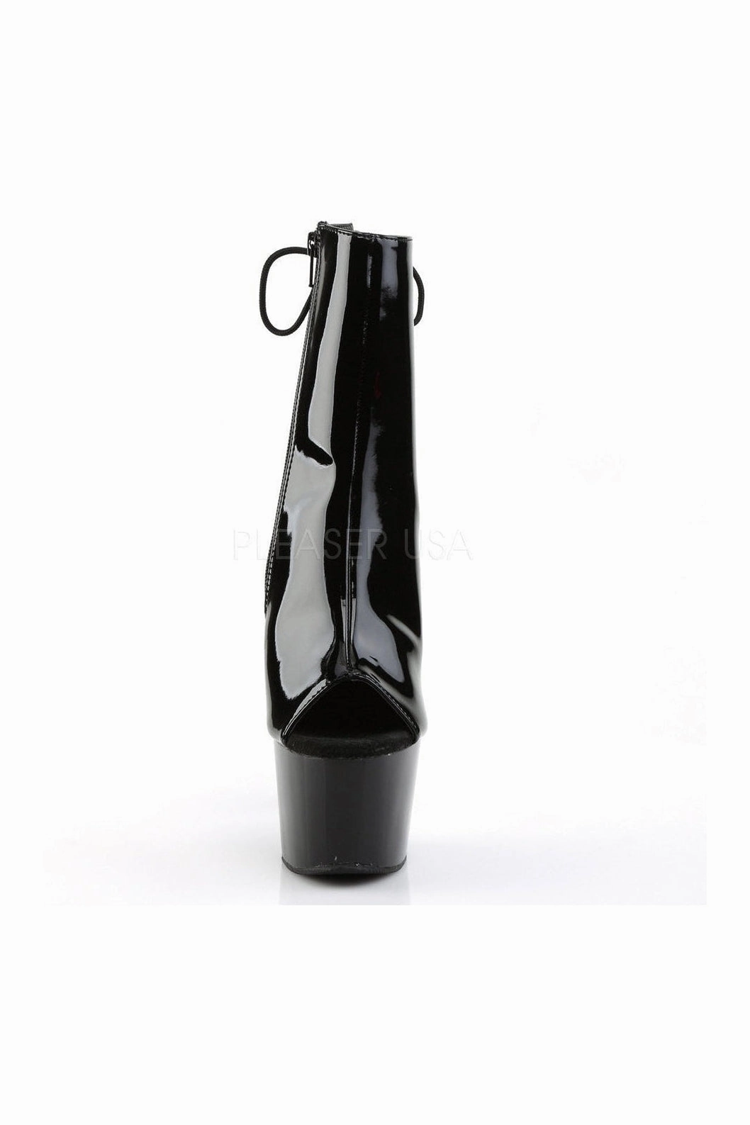 ADORE-1018 Platform Boot  | Black Patent