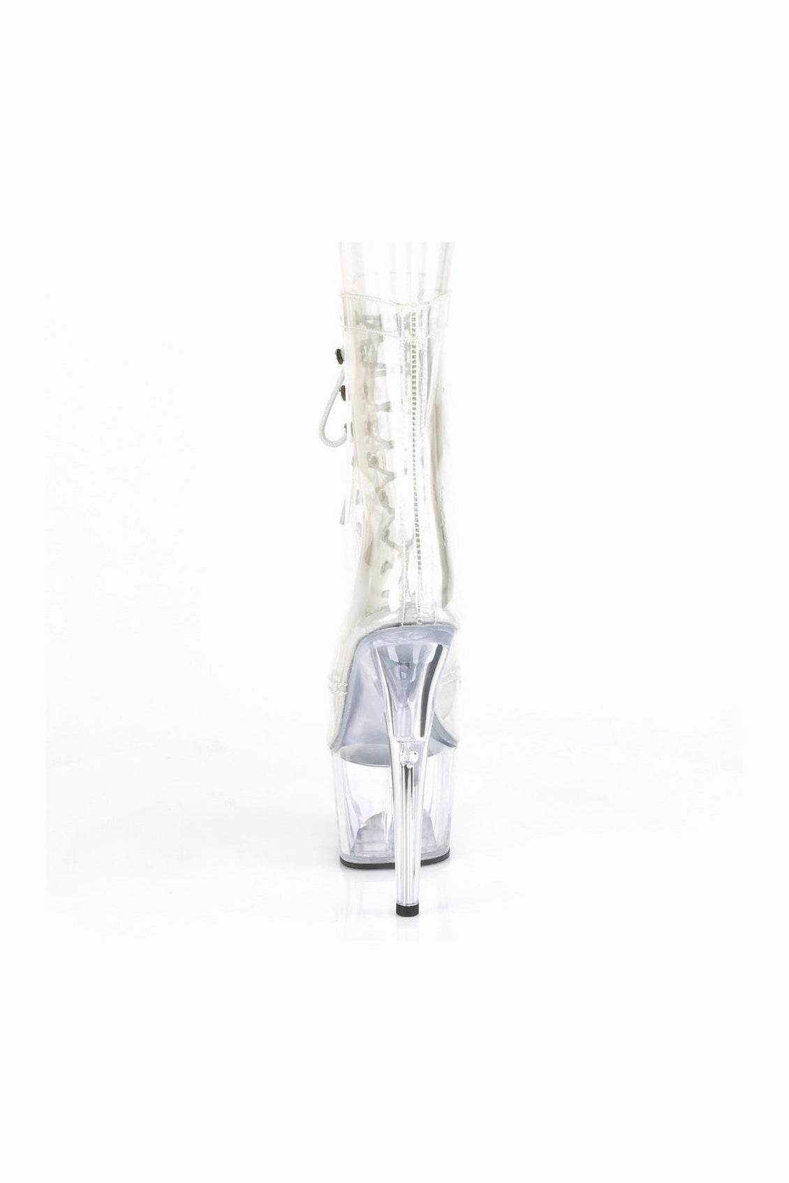 ADORE-1021C Exotic Ankle Boot | Clear Vinyl