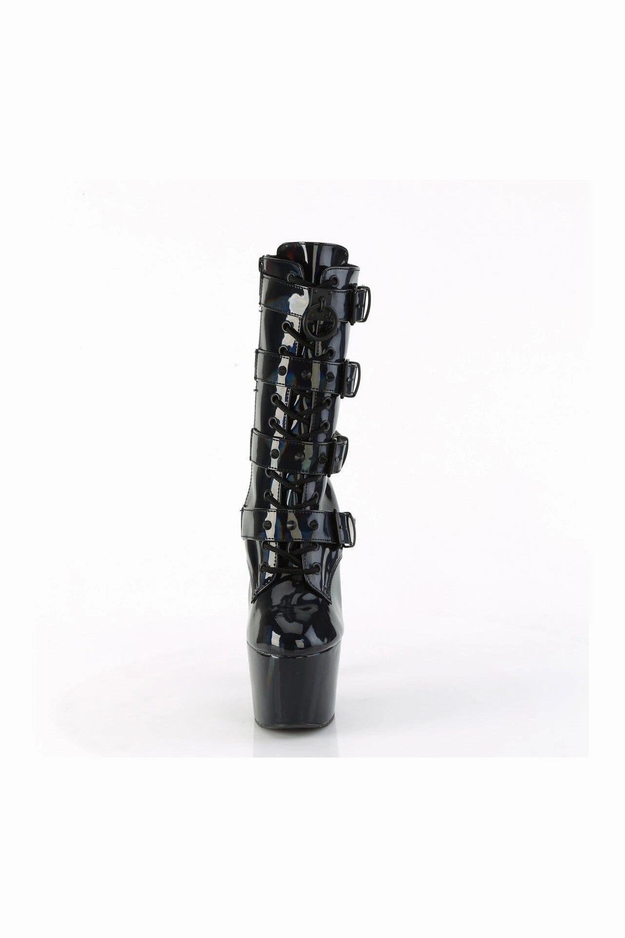 ADORE-1046 Black Patent Ankle Boot
