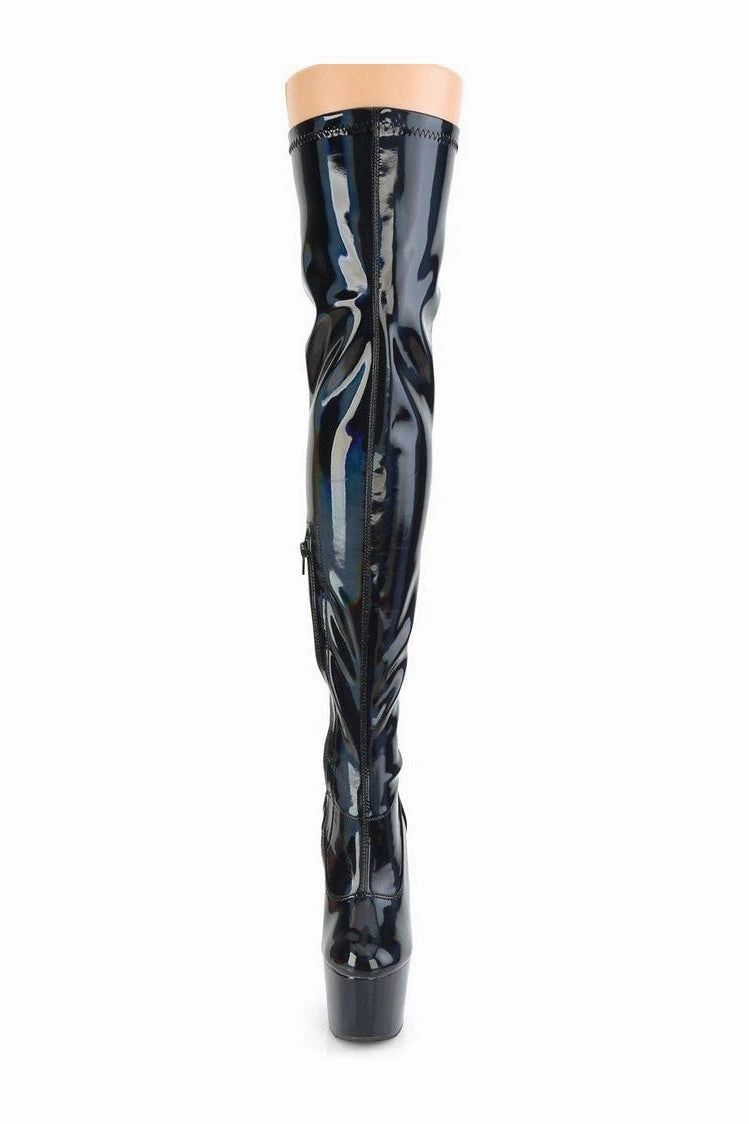 ADORE-3000HWR Exotic Boot | Black Patent