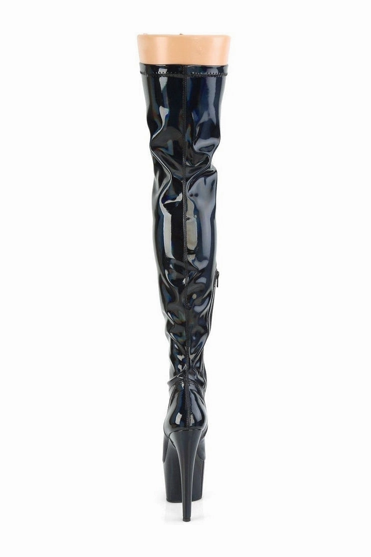 ADORE-3000HWR Exotic Boot | Black Patent