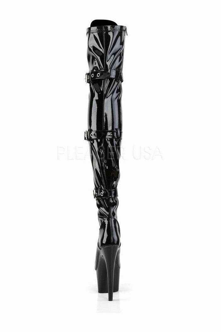 ADORE-3028 Platform Boot  | Black Patent