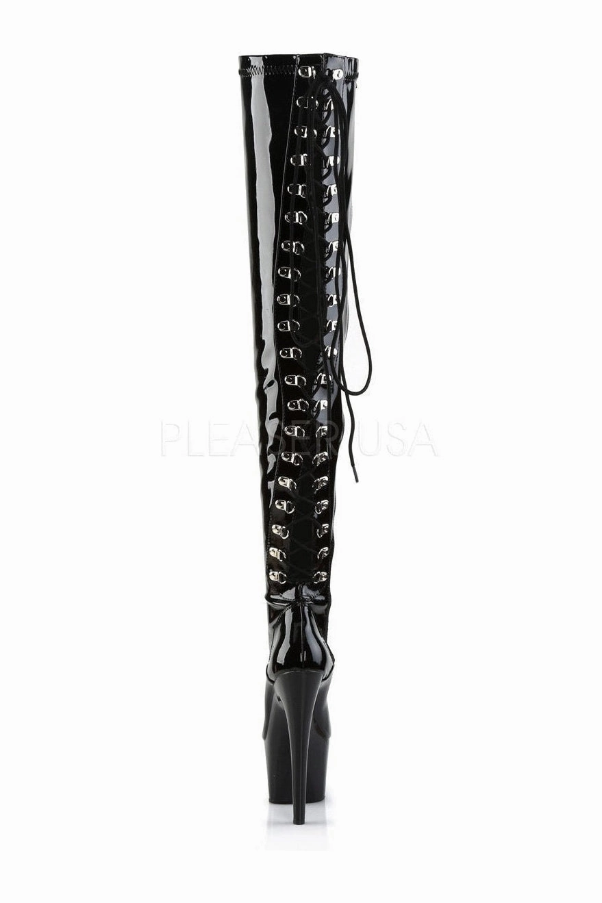 ADORE-3063 Platform Boot  | Black Patent