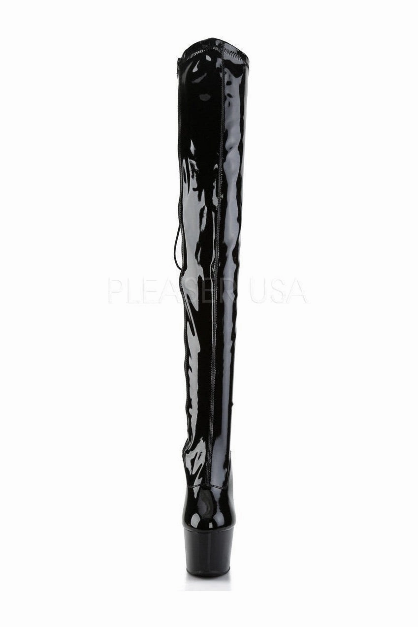 ADORE-3063 Platform Boot  | Black Patent