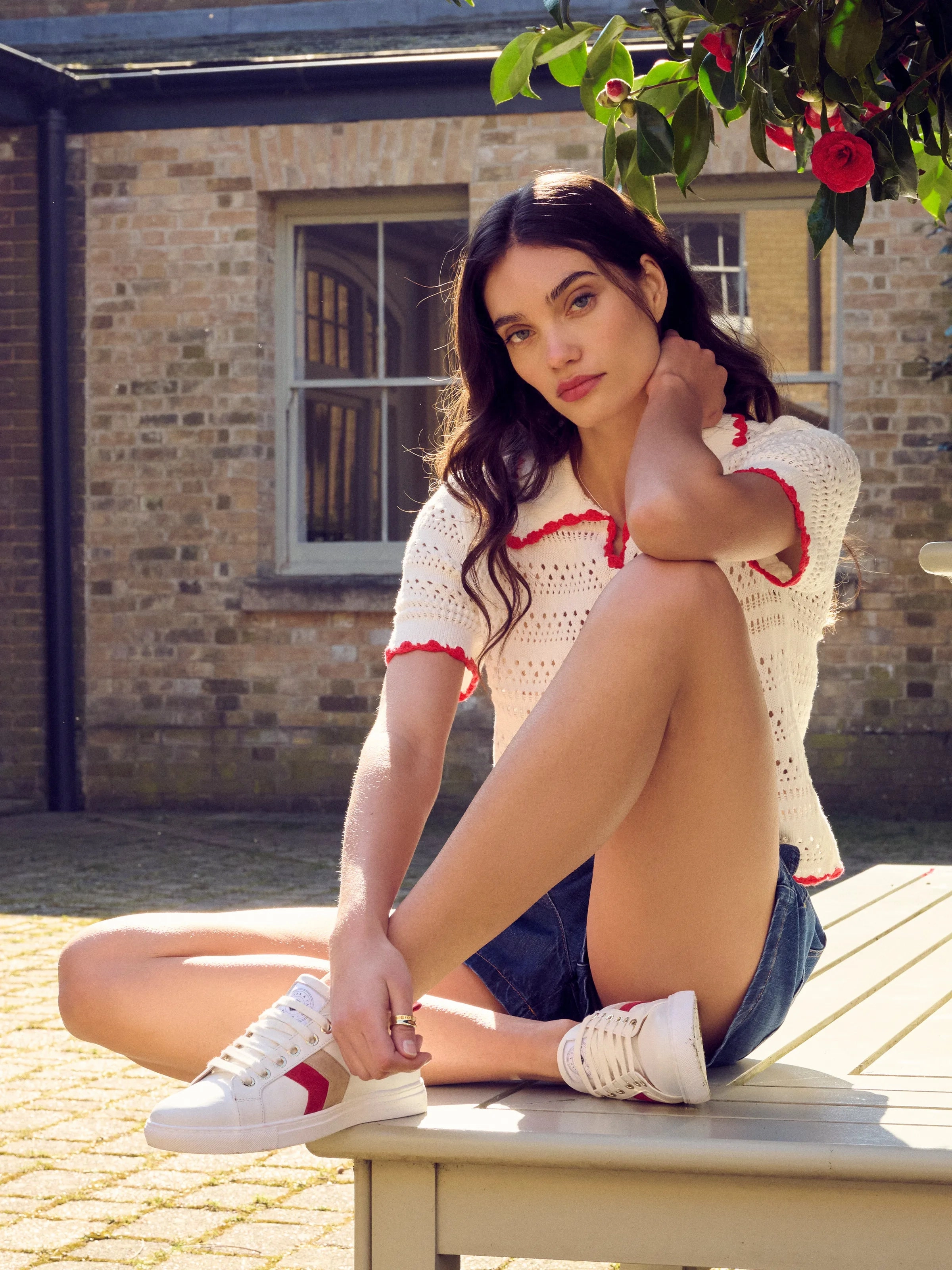 Alexandra - White - Cherry & Stone