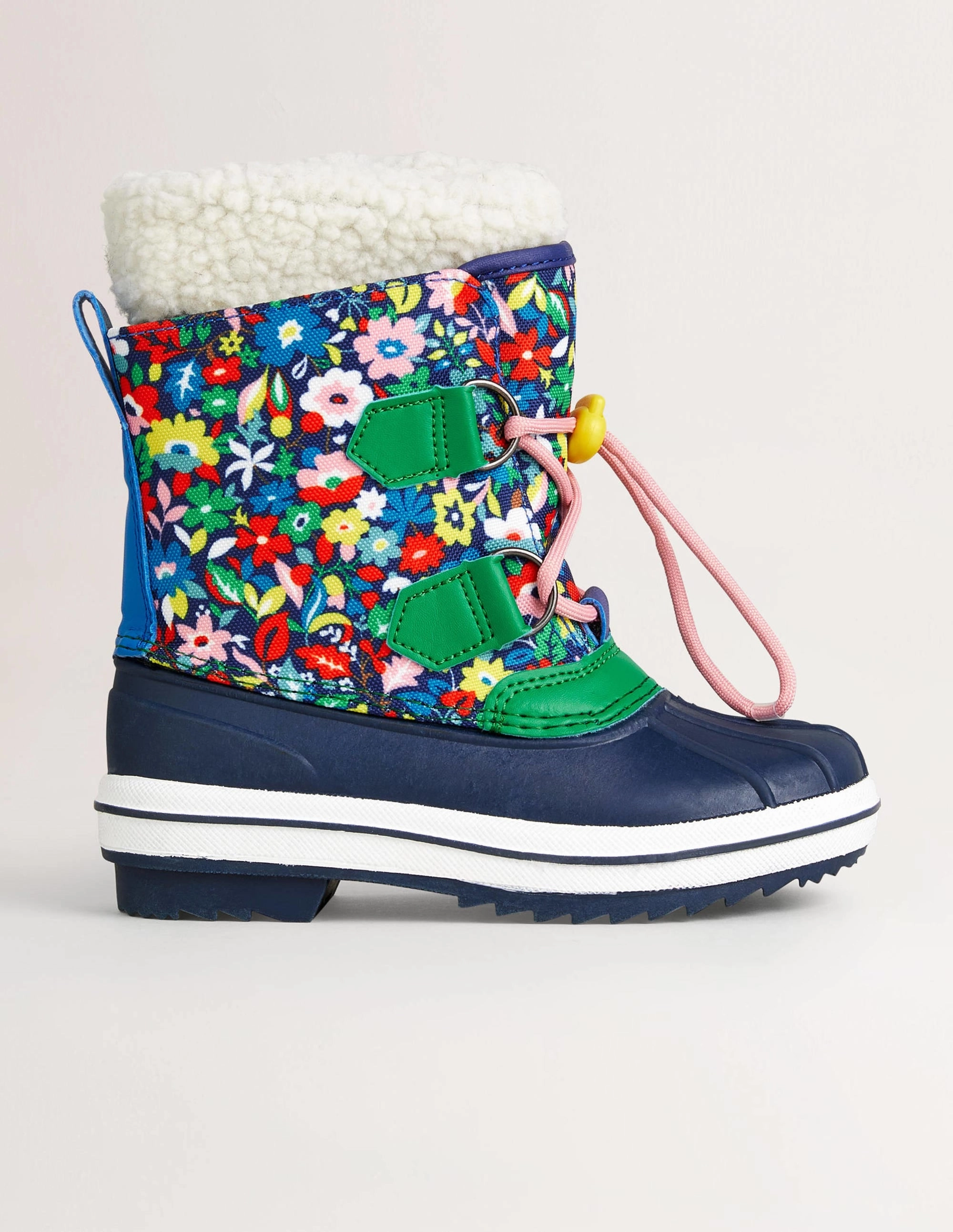 All Weather Boots-Multi Floral