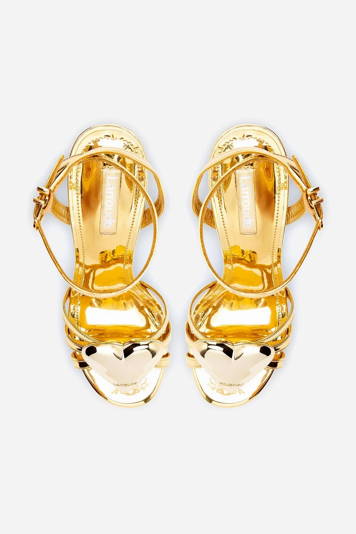 Amore Sandal in Gold Specchio
