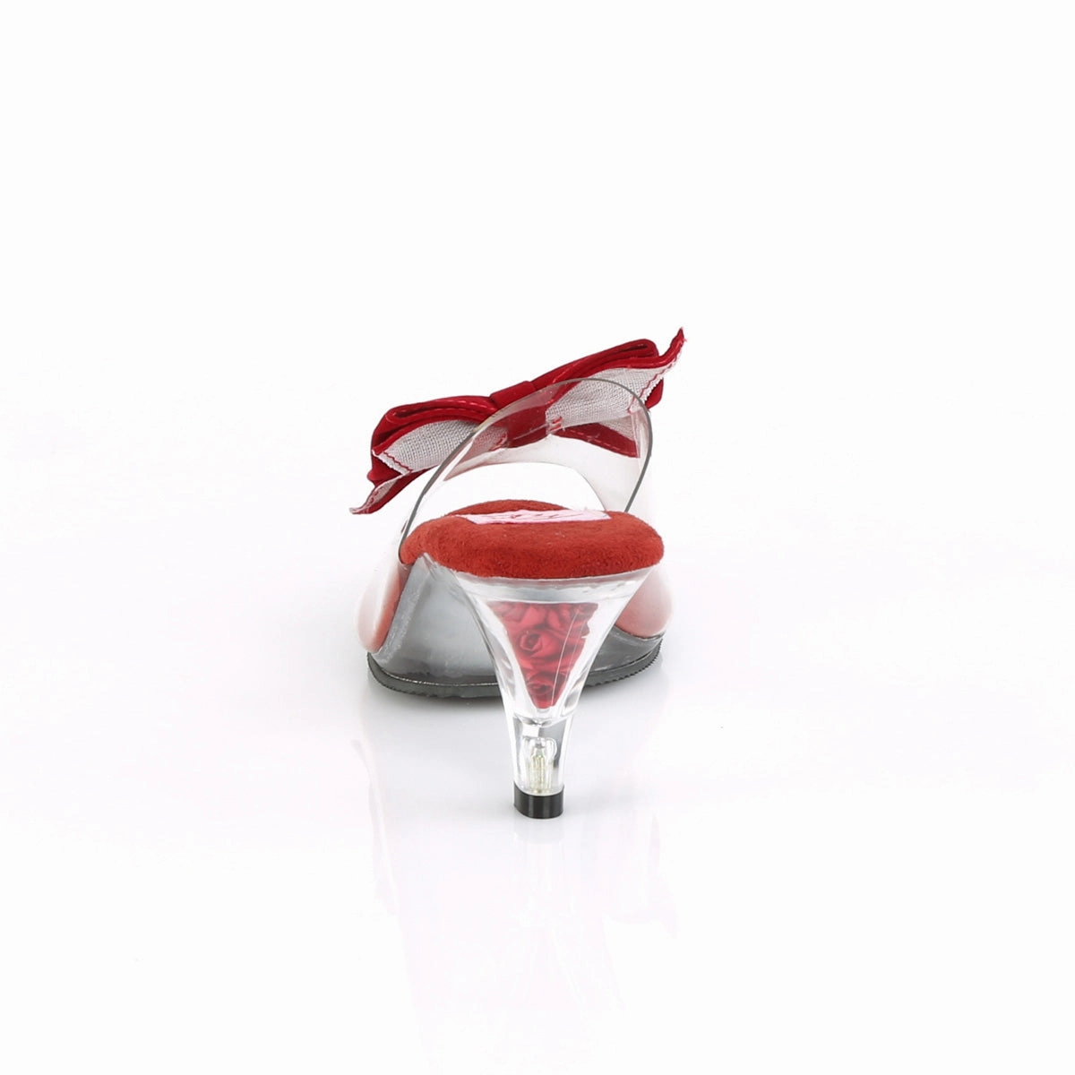 BELLE-301BOW  Clear-Red/Clear