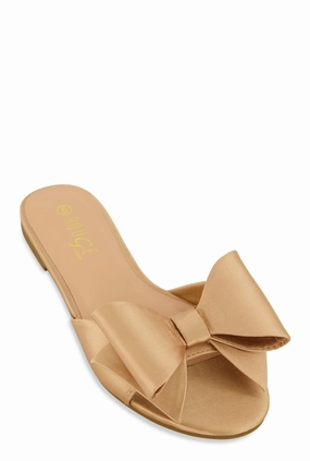 Bow Slide Sandals