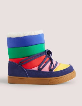 Colourblock Snow Boot-Multi