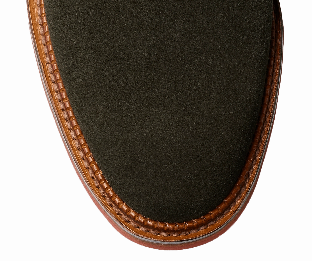 Cornell Earth Green Suede