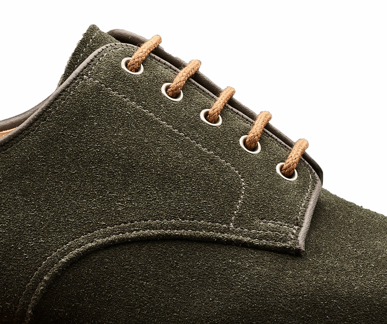 Cornell Earth Green Suede