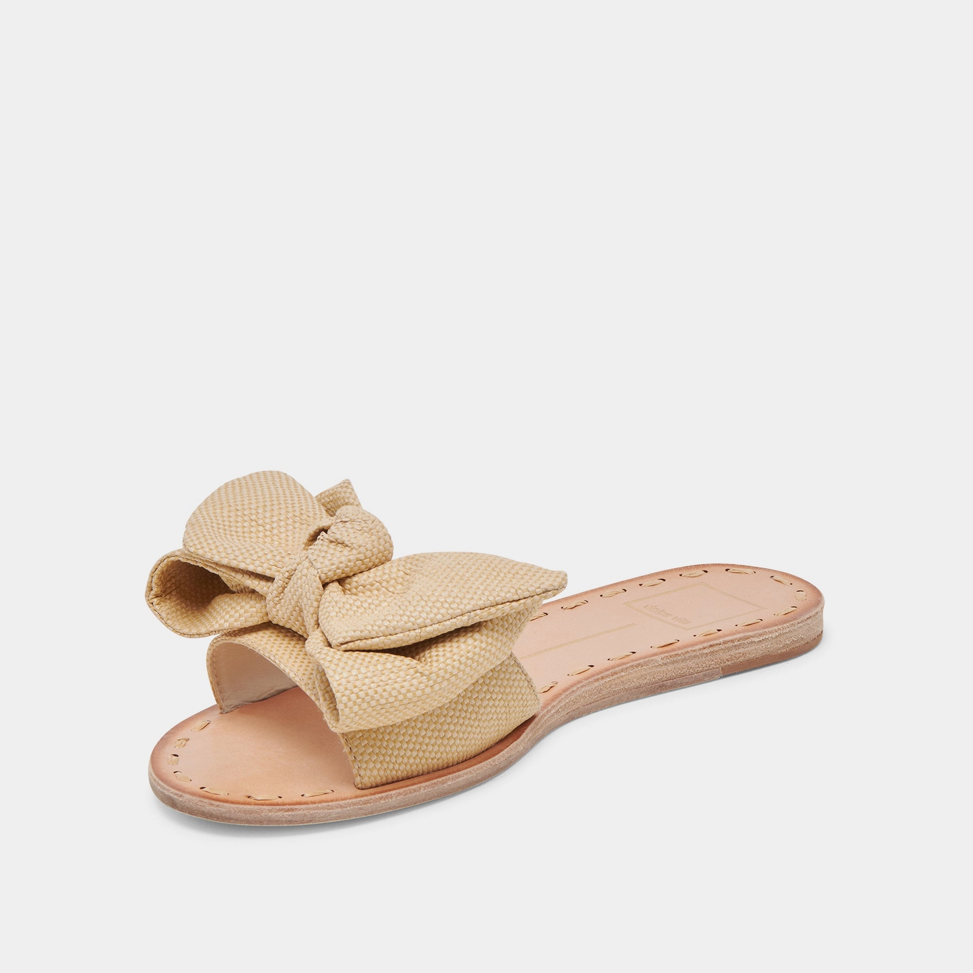 DARSEY SANDALS LT NATURAL RAFFIA