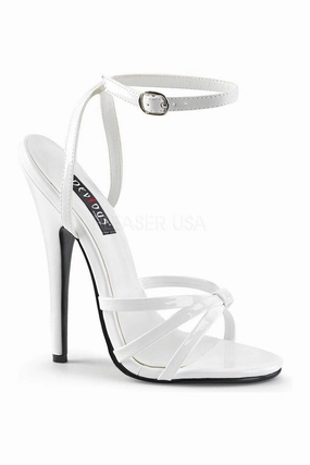 DOMINA-108 Sandal  | White Patent