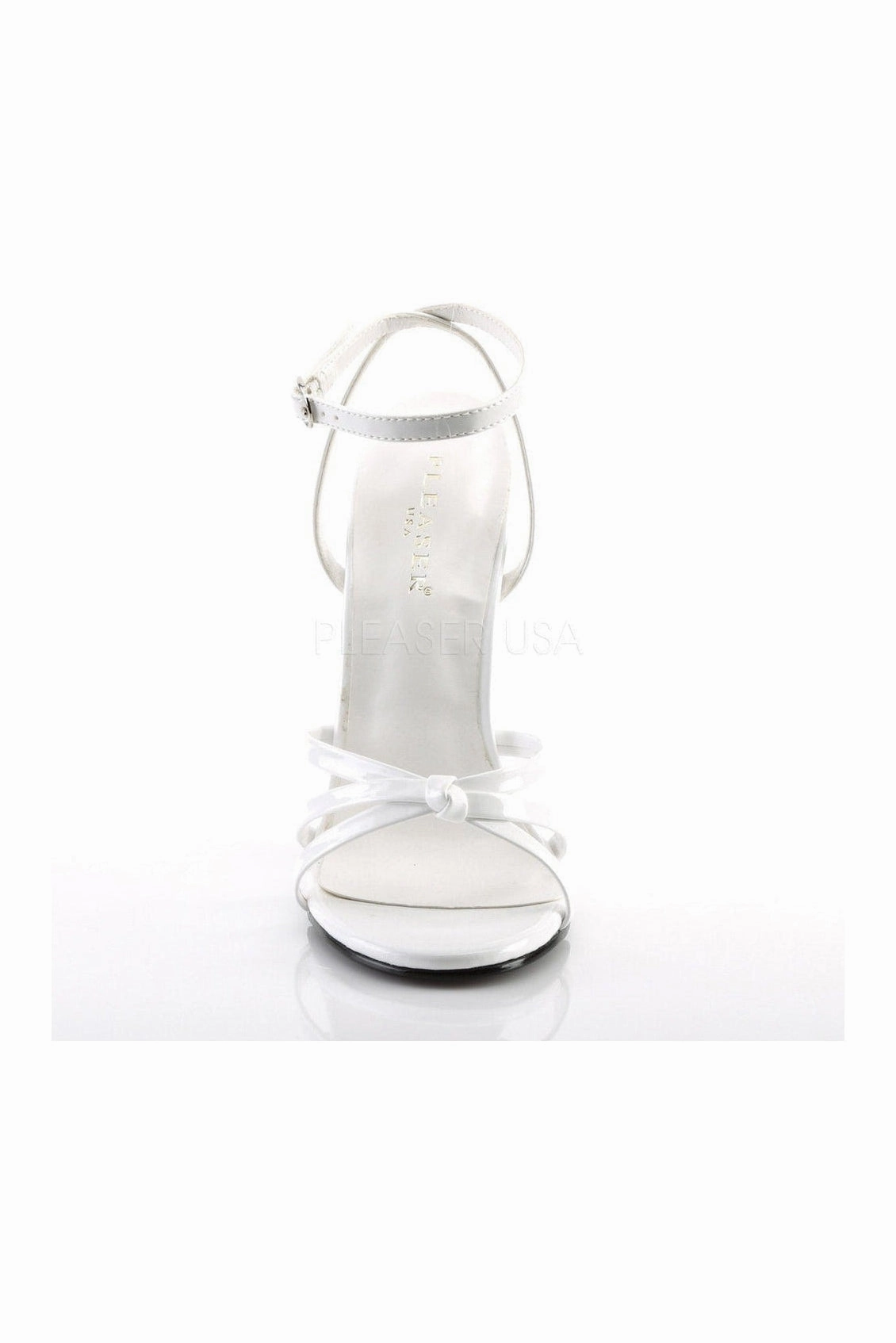 DOMINA-108 Sandal  | White Patent