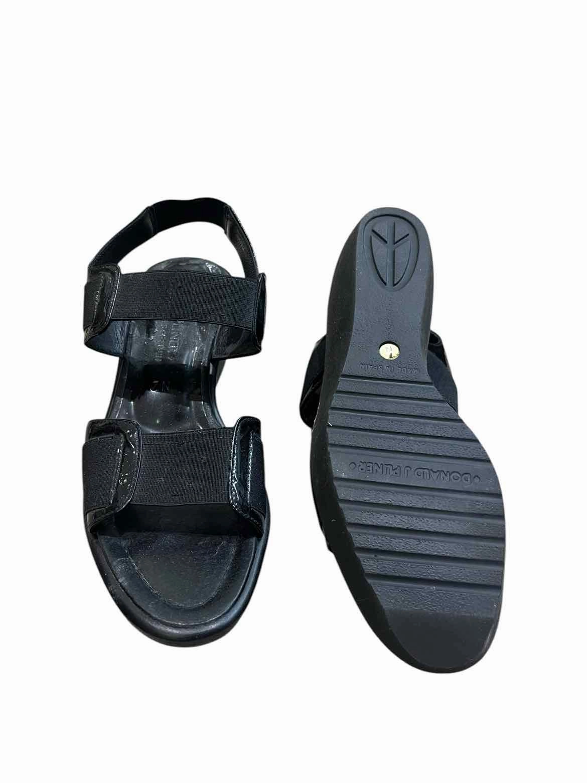 Donald J. Pliner Black Size 7 Sandals
