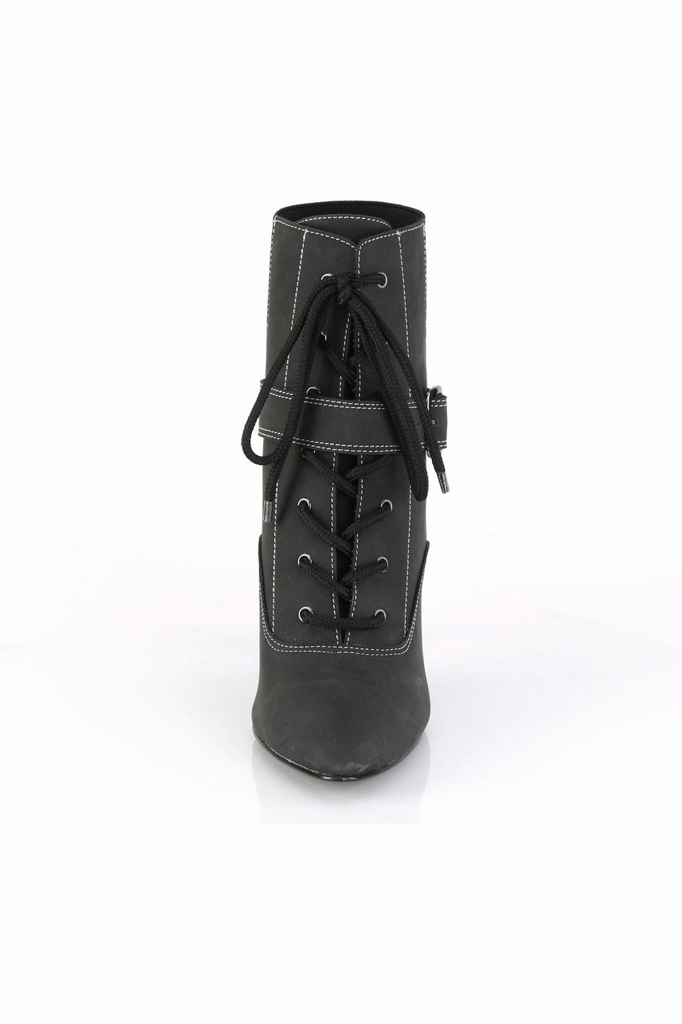 DREAM-1022 Ankle Boot | Black Faux Leather