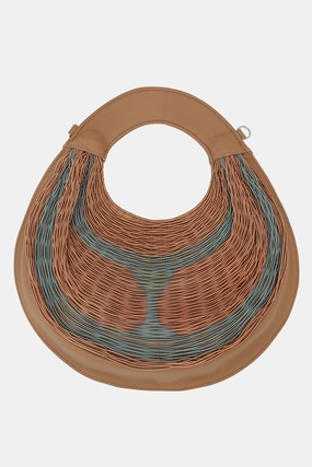 Easy Bivalda handbag in nappa with elastic bands