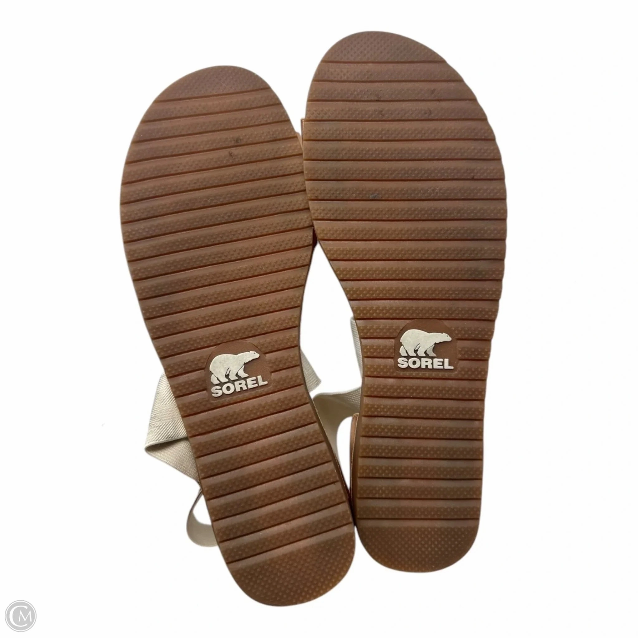 Ella Sandals Flats By Sorel In Rose Gold, Size: 9.5