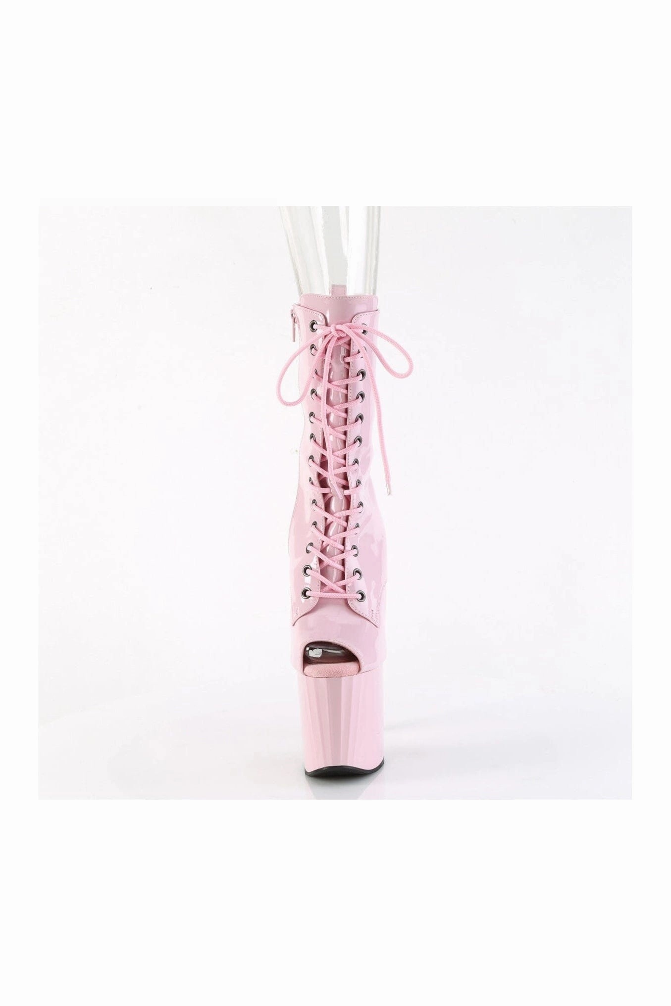 ENCHANT-1041 Pink Patent Ankle Boot