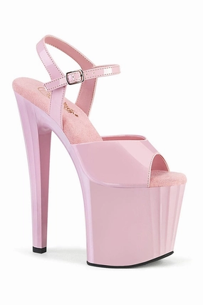 ENCHANT-709 Pink Patent Sandal