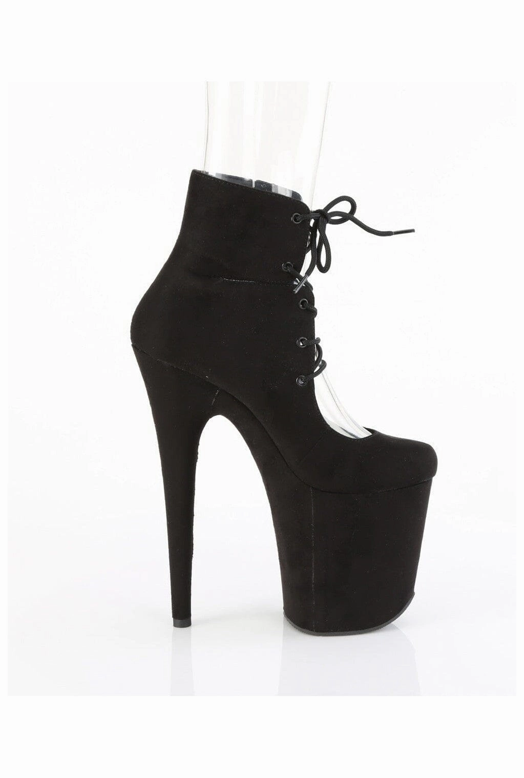 FLAMINGO-800-22 Black Fabric Ankle Boot