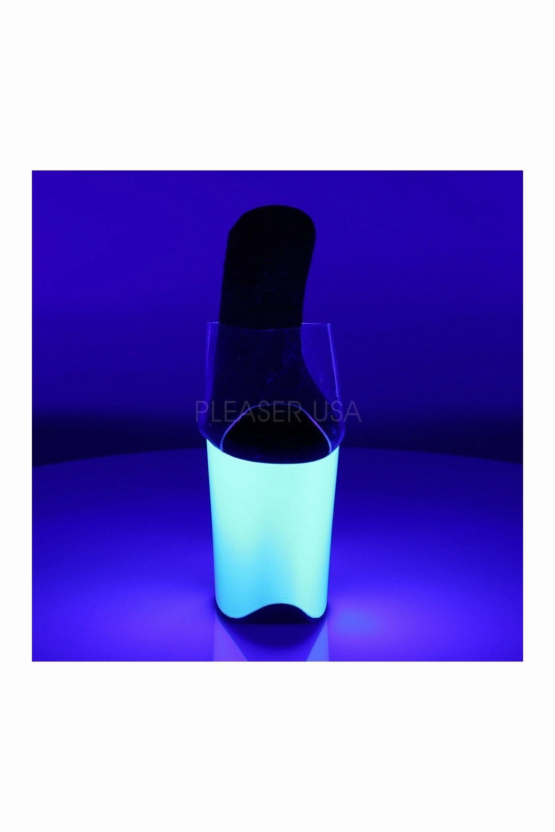 FLAMINGO-801UV Platform Slide  | Clear Vinyl