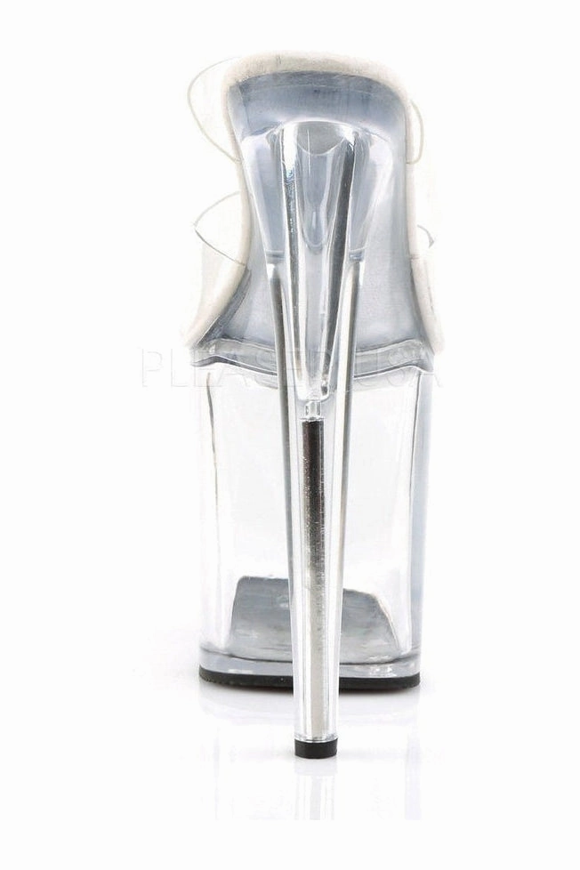 FLAMINGO-802 Platform Slide  | Clear Vinyl