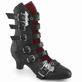 FLORA-1035  Black Vegan Leather