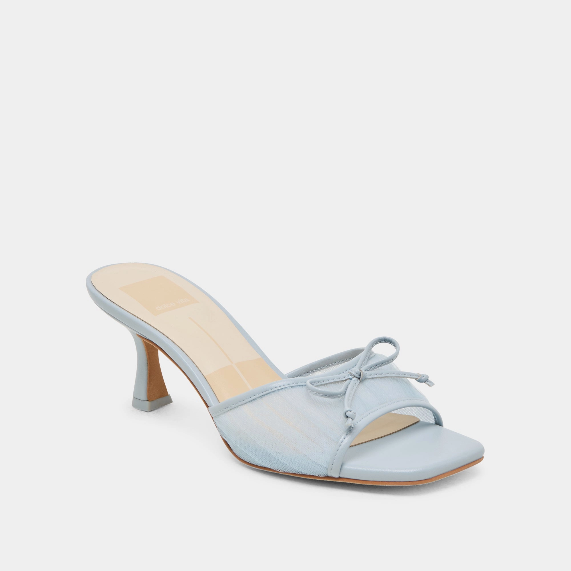 GALEN HEELS LIGHT BLUE TULLE