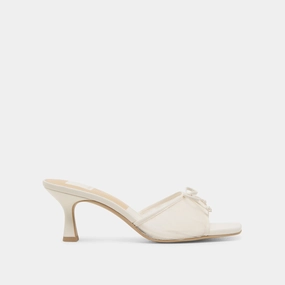 GALEN HEELS WHITE TULLE