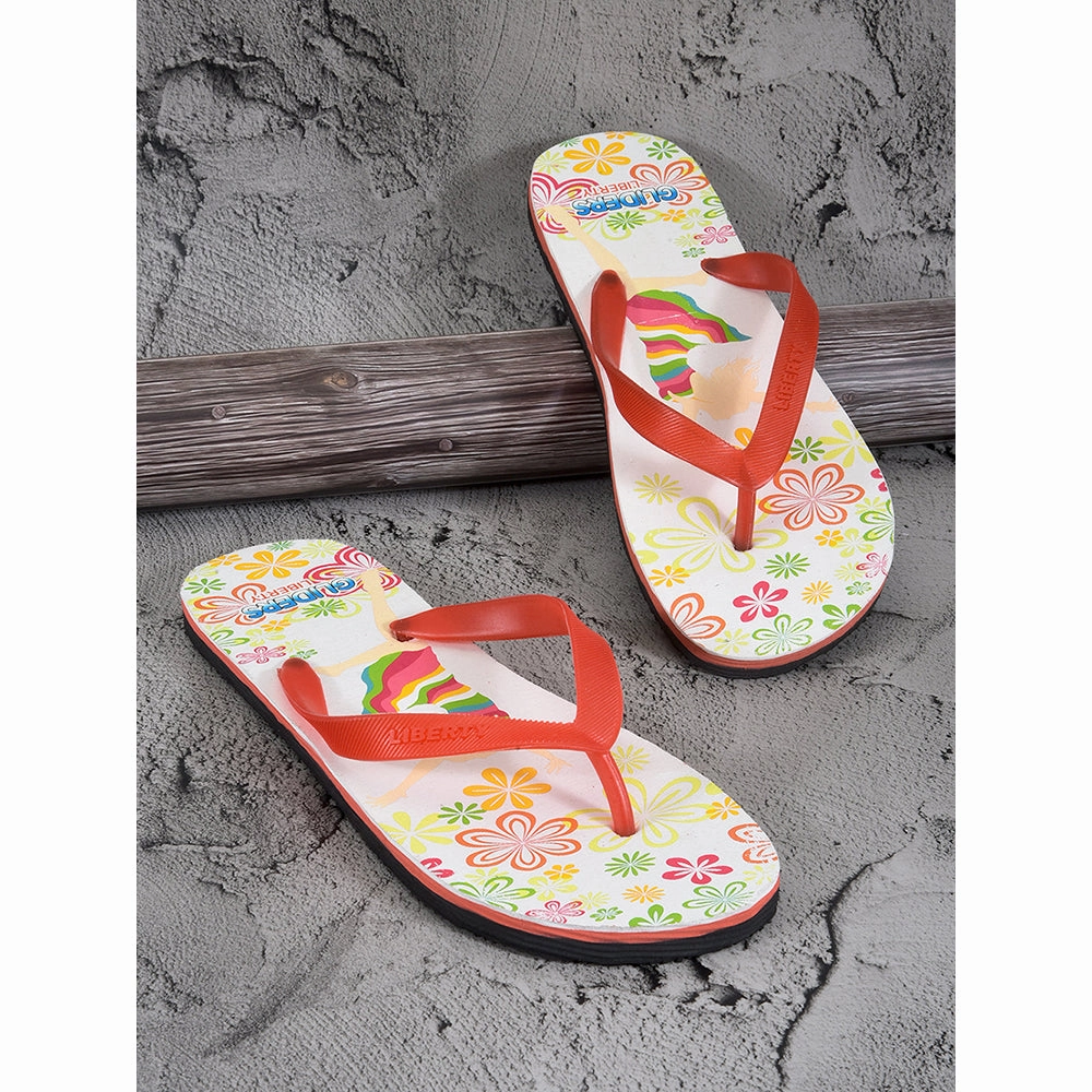Gliders Casual Black Flip Flop For Women AHA-124E By Liberty