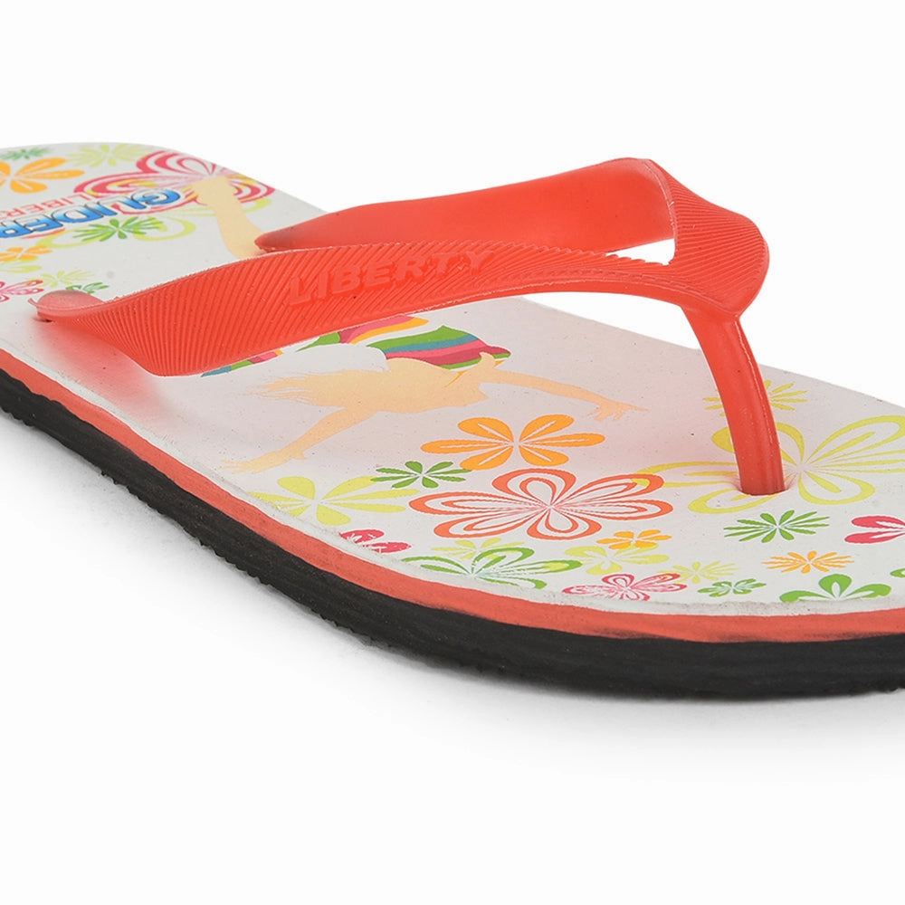 Gliders Casual Black Flip Flop For Women AHA-124E By Liberty