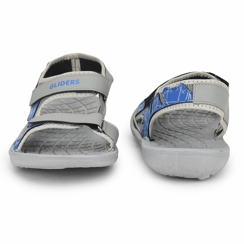 Gliders (Grey) Casual Sandals For Men JOCKEY-E By Liberty