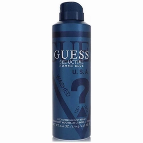 Guess Seductive Blue by Guess deodorant body spray for men 6.0 oz New