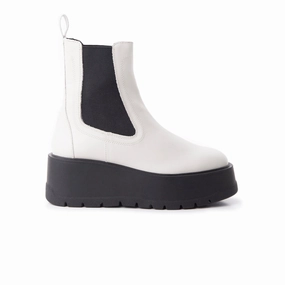 Imola Off White Leather