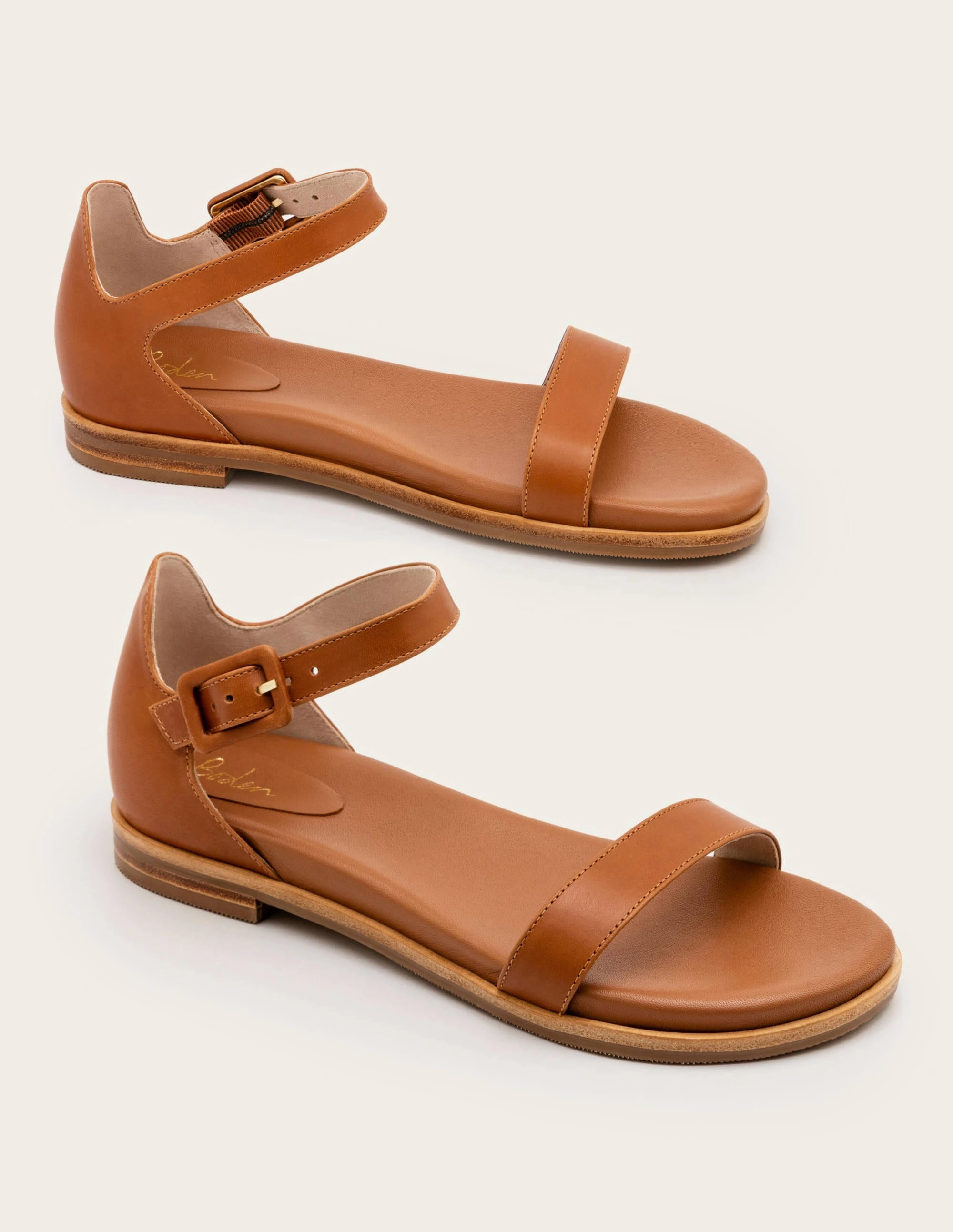 Katie Comfort Sandals-Tan