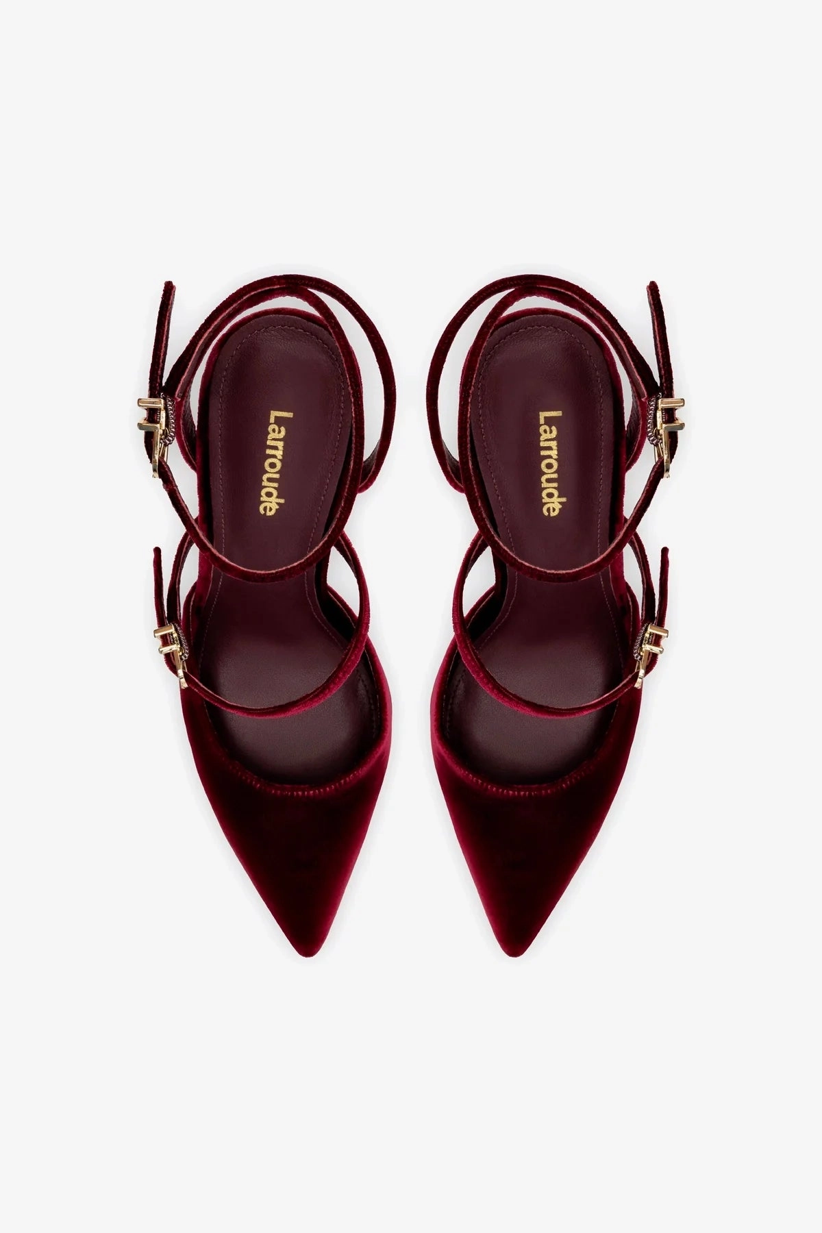 Kris Pump In Wine Velvet