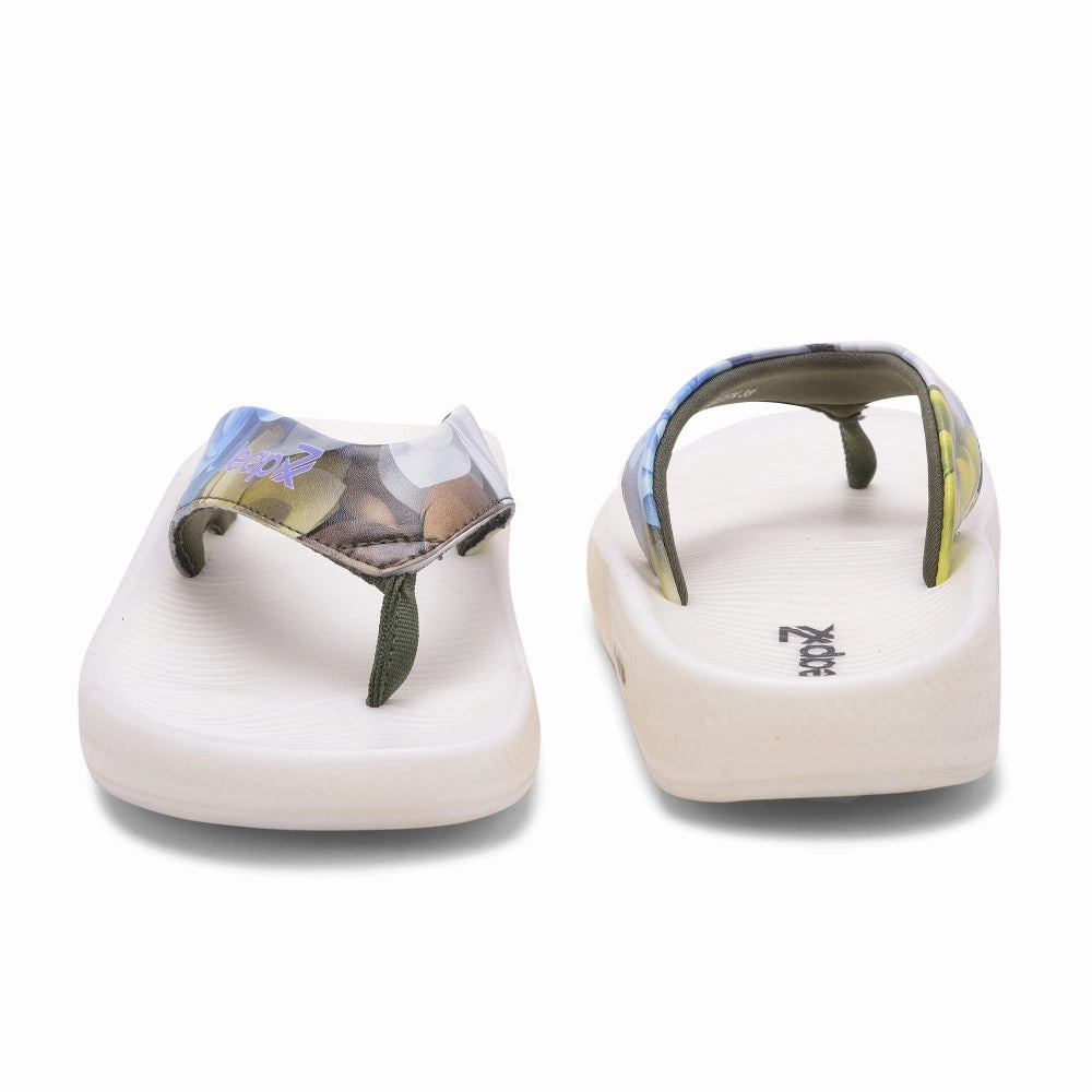 Leap7x Green Casual Flip-Flop For Women NITWALK-L3 By Liberty