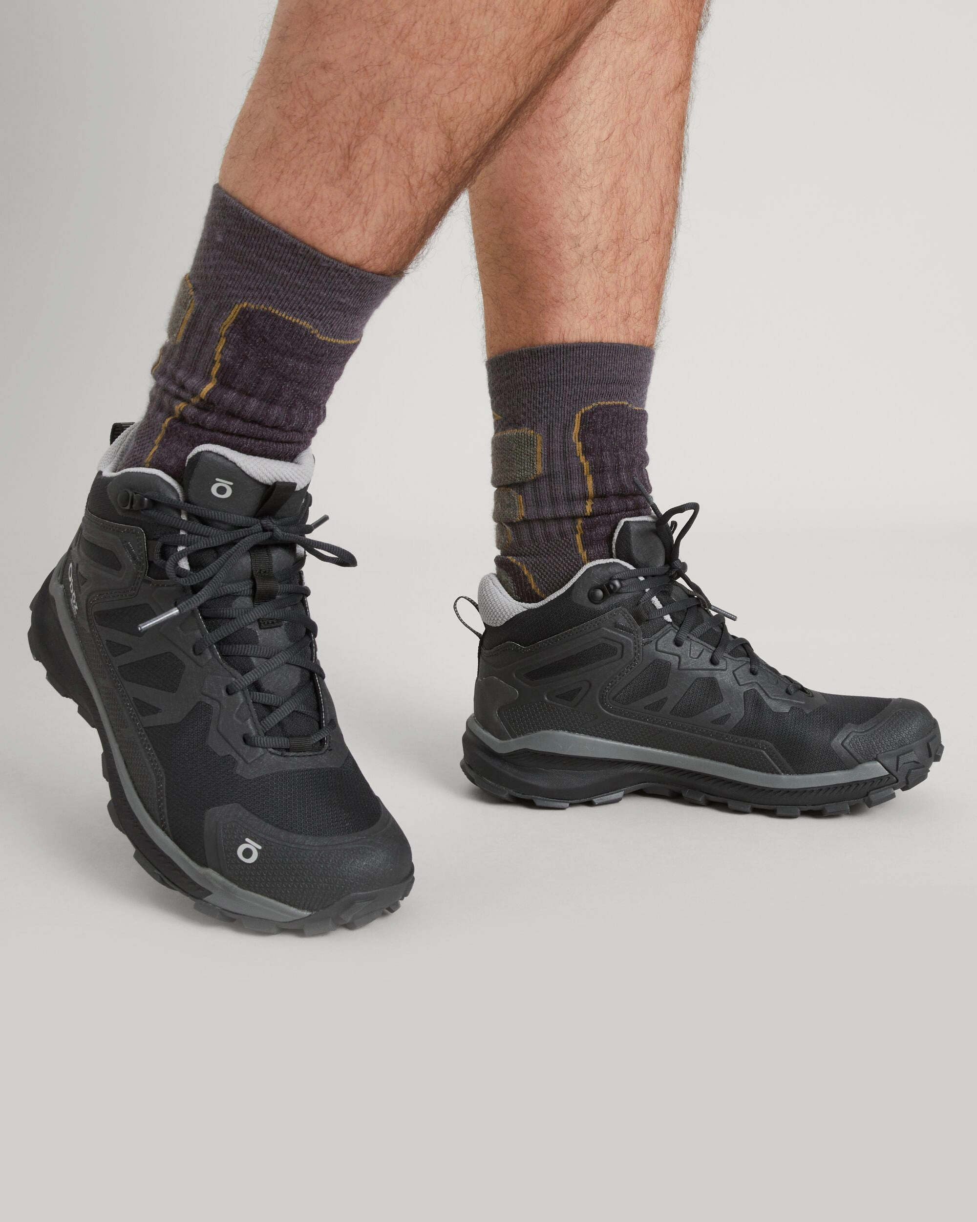 Men's Oboz Katabatic Waterproof Mid Hiking Boots - Black Sea