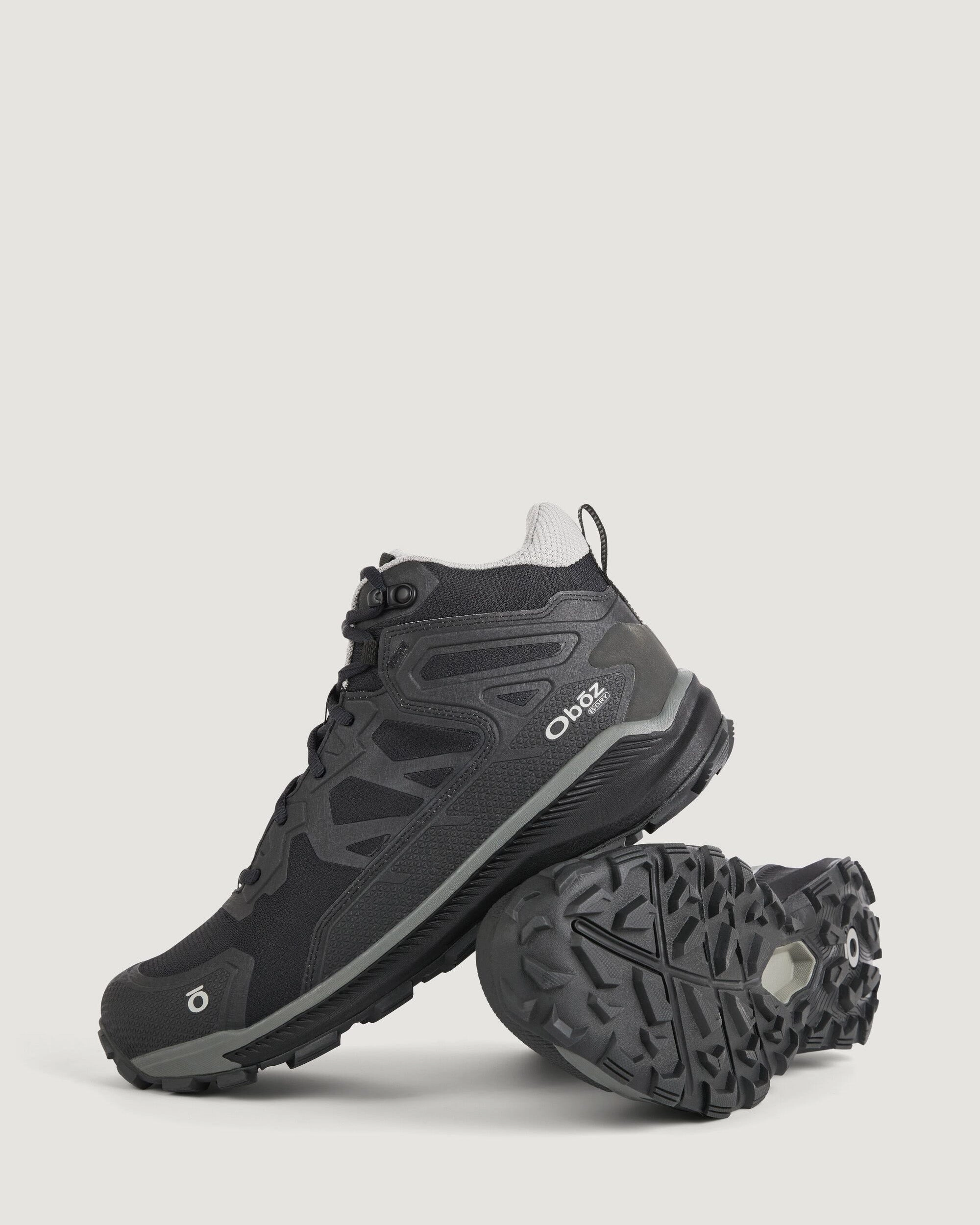 Men's Oboz Katabatic Waterproof Mid Hiking Boots - Black Sea