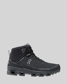 Men's On Running Cloudrock 2 Waterproof Hiking Boots - Black/Eclipse