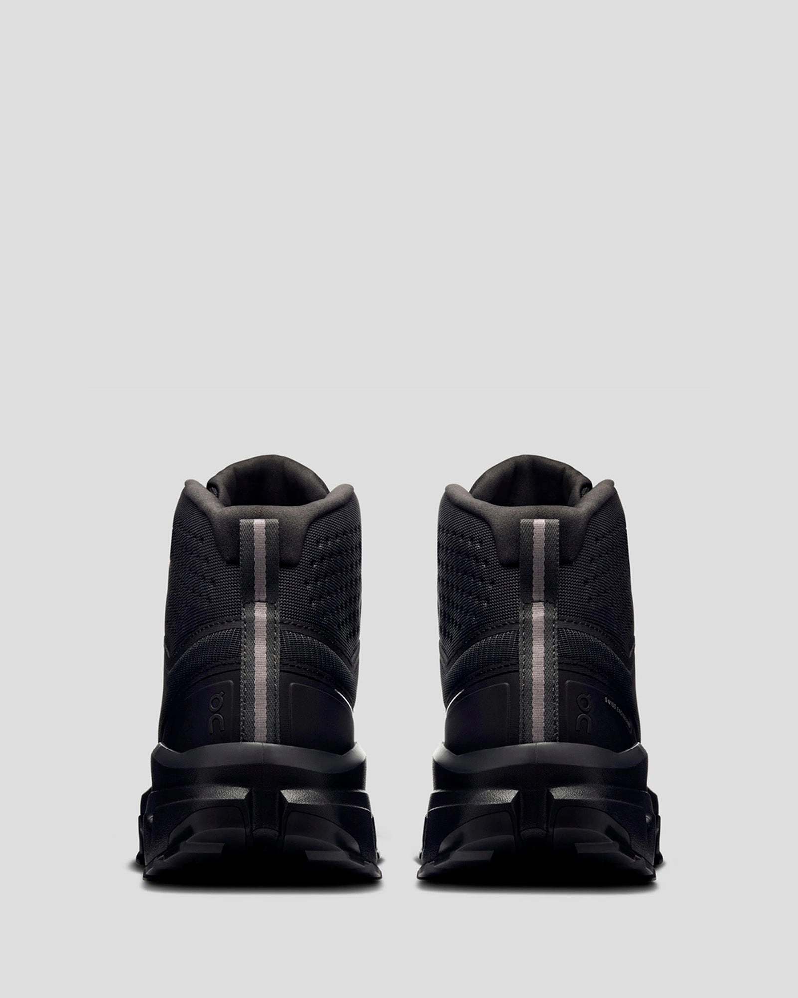 Men's On Running Cloudrock Waterproof Mid Hiking Boots - Black/Black