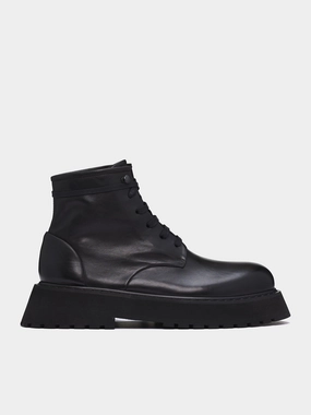 Micarro Lace-Up Ankle Boots (MM4186-P011-666-BLACK)